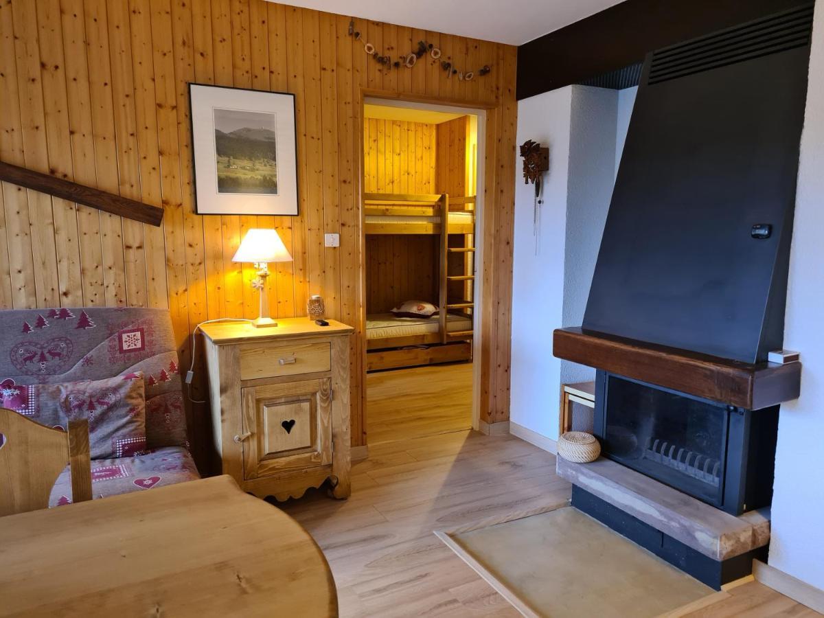 Charmant T2 De Montagne A La Station Des Rousses Avec Balcon Et Garage Les Rousses Eksteriør billede